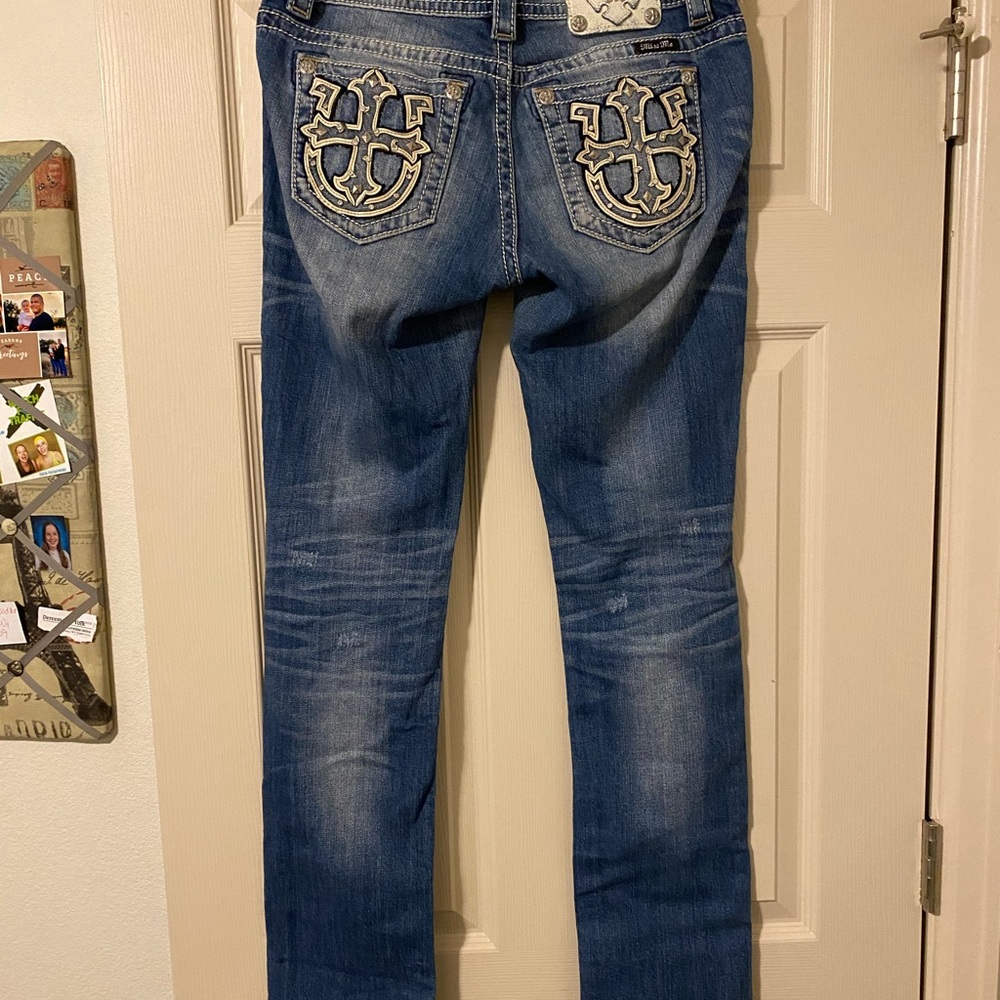 Straight Leg Miss Me Jeans
